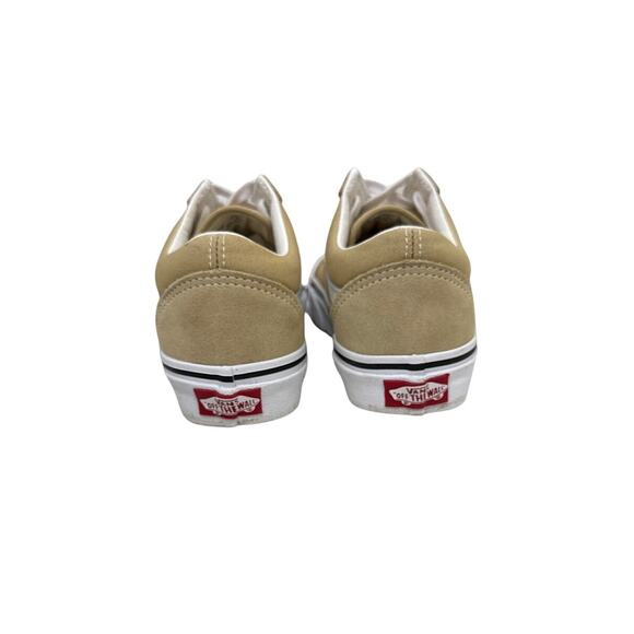 VANS Shoes Classic Canvas Old Skool Low Top Tan Sneakers Size Youth 3.5 - Picture 5 of 5